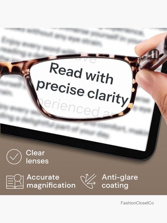 1.5 Reading Glasses for Women, Blue Light Protection, Value Pack of 5